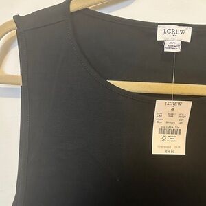 J. Crew Classic Black Tank Top